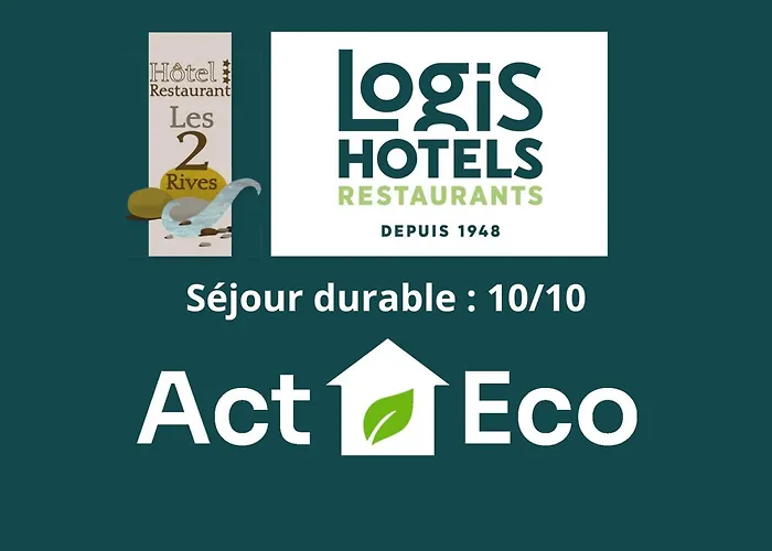 Logis Hotel Restaurant Les 2 Rives - A75, En Bordure De Riviere